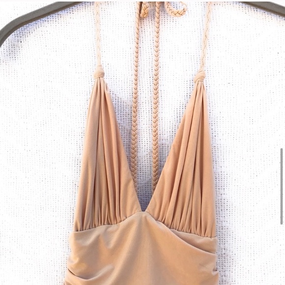 NWT || MISA Los Angeles || Halter Maxi Dress - Picture 5 of 8